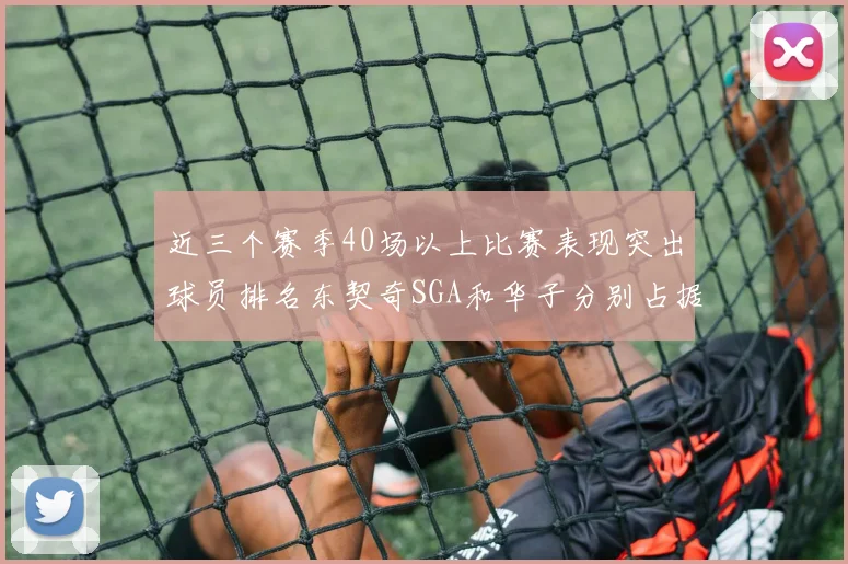 近三个赛季40场以上比赛表现突出球员排名东契奇SGA和华子分别占据前三名